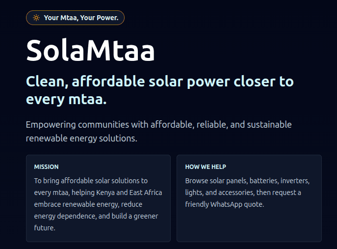 SolaMtaa